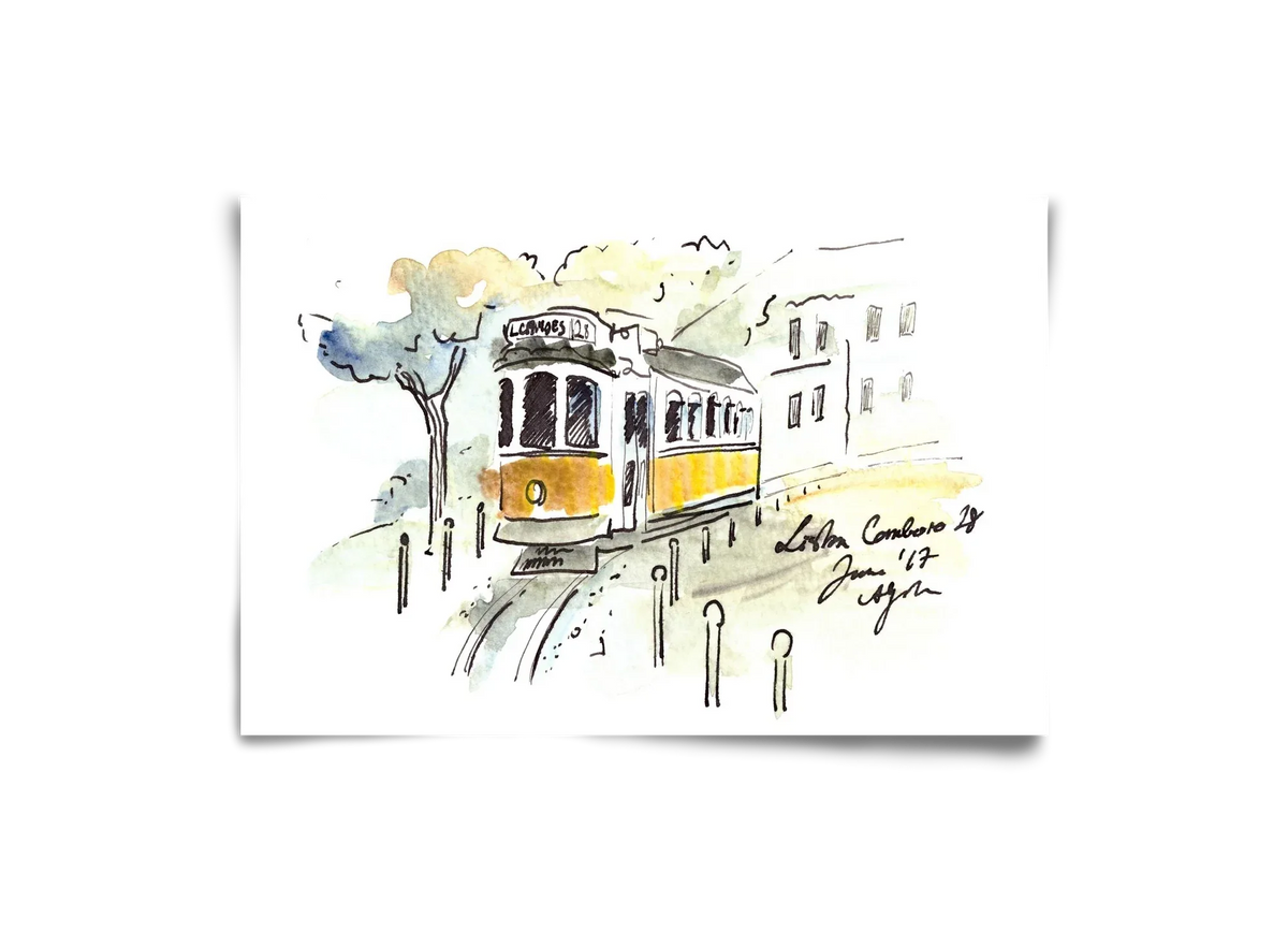 LISBON AQUARELLE NO.22 - artbridge