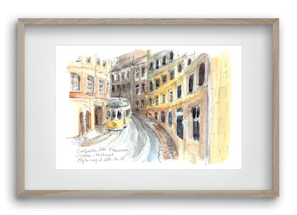 LISBON AQUARELLE NO.21 - artbridge