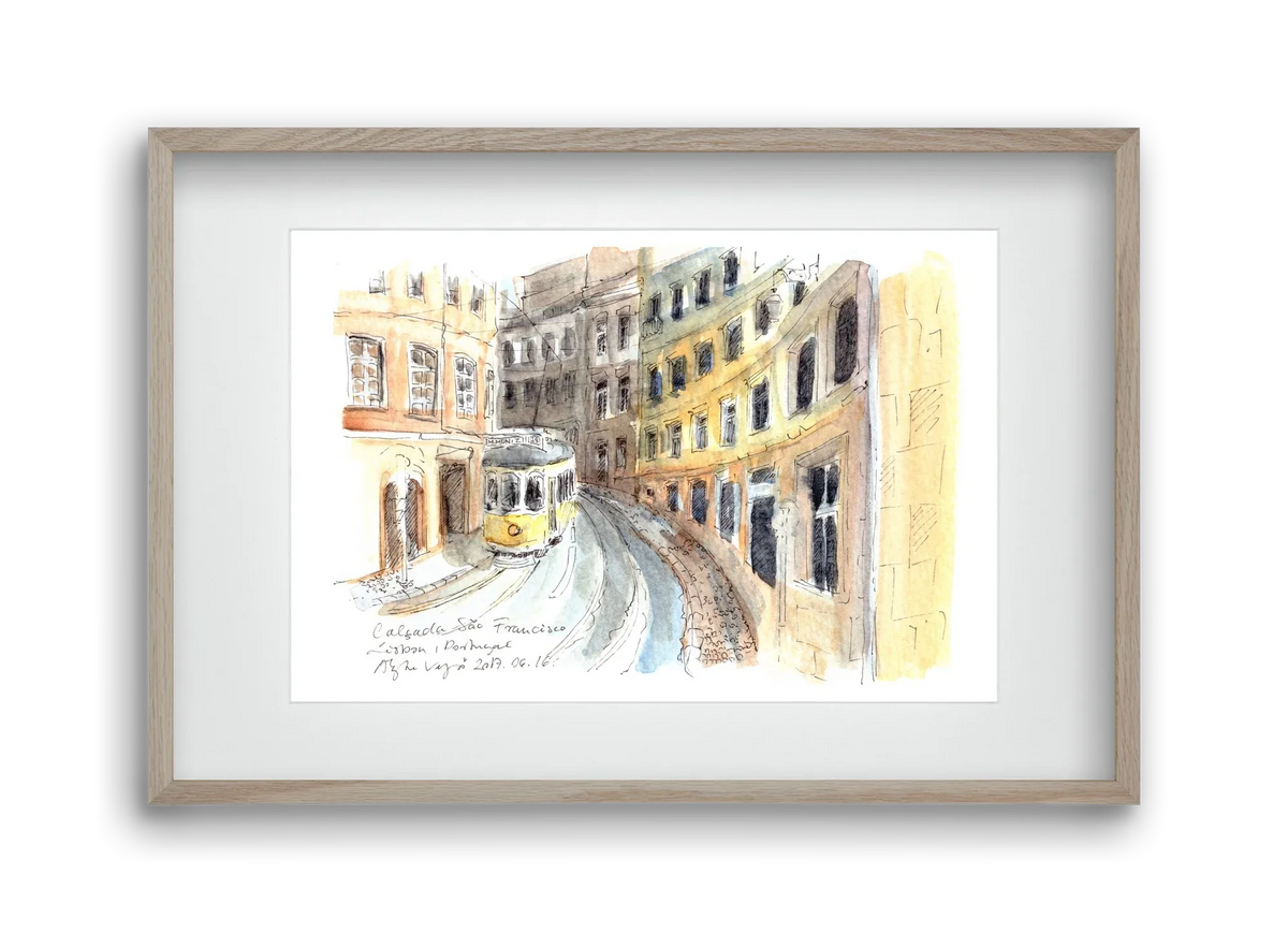 LISBON AQUARELLE NO.21 - artbridge