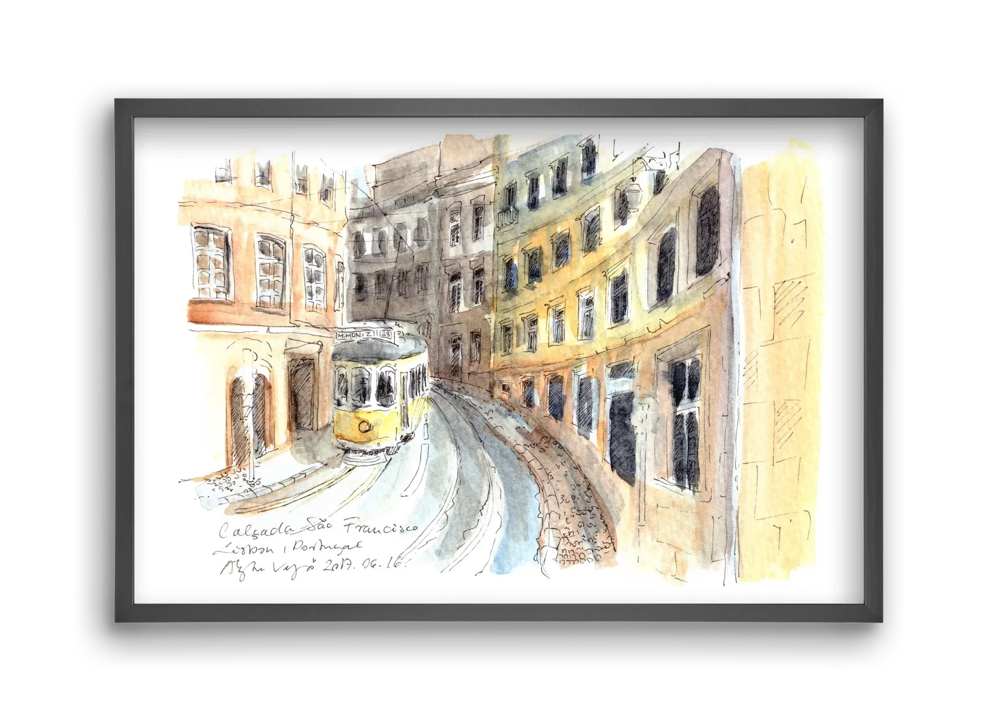 LISBON AQUARELLE NO.21 - artbridge