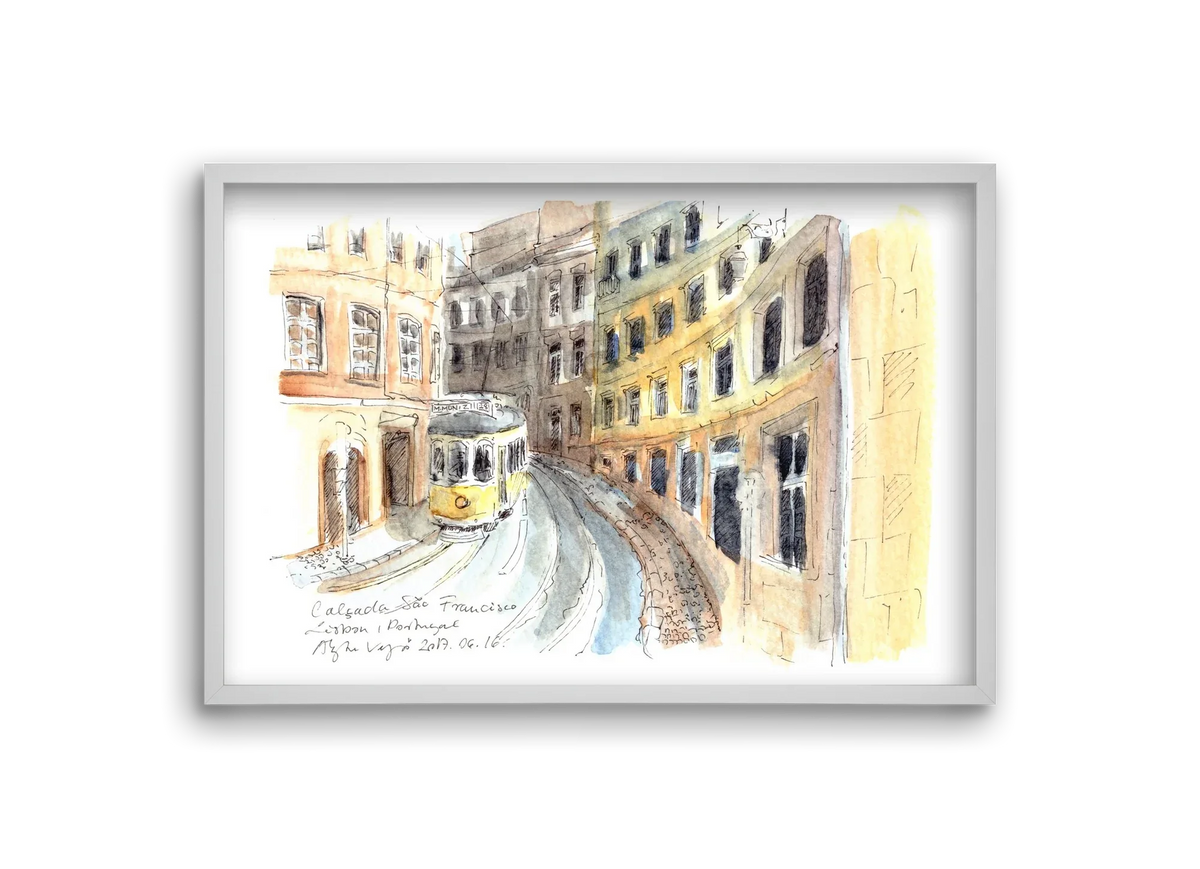 LISBON AQUARELLE NO.21 - artbridge