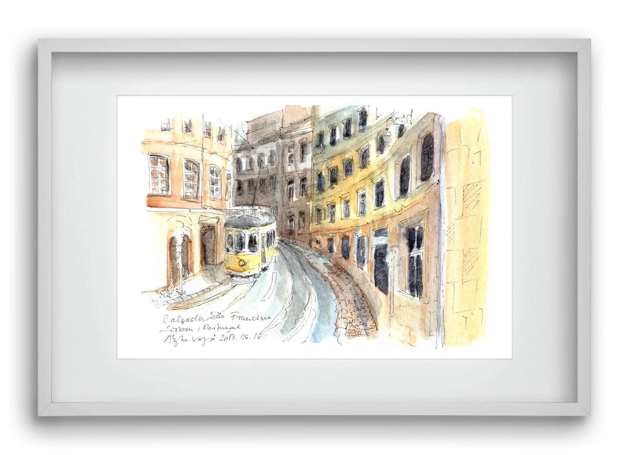 LISBON AQUARELLE NO.21 - artbridge
