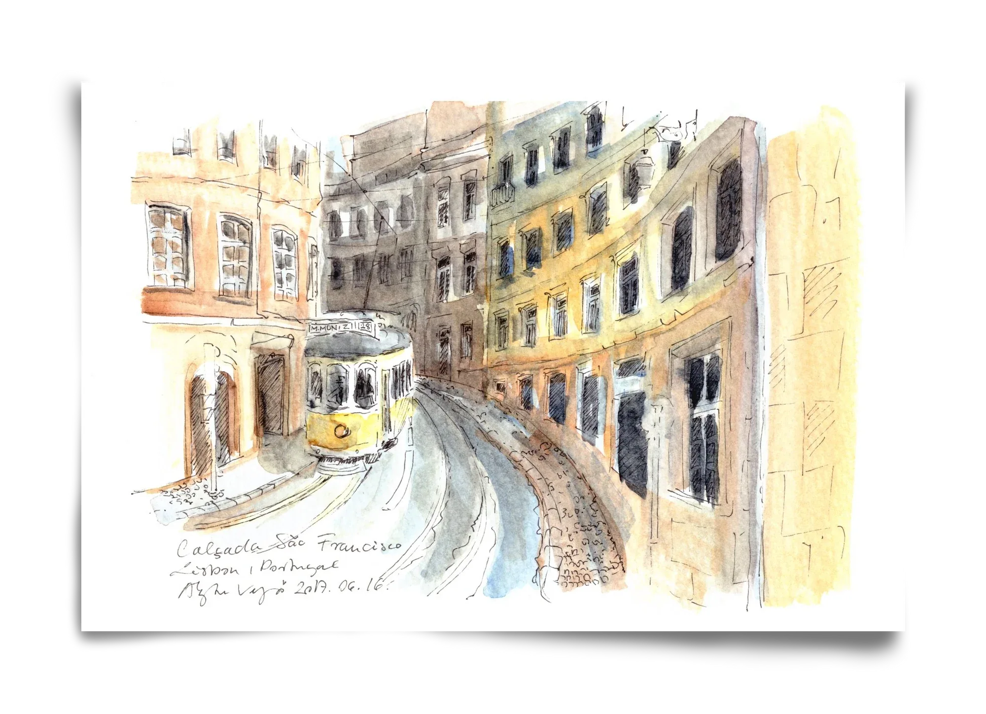 LISBON AQUARELLE NO.21 - artbridge
