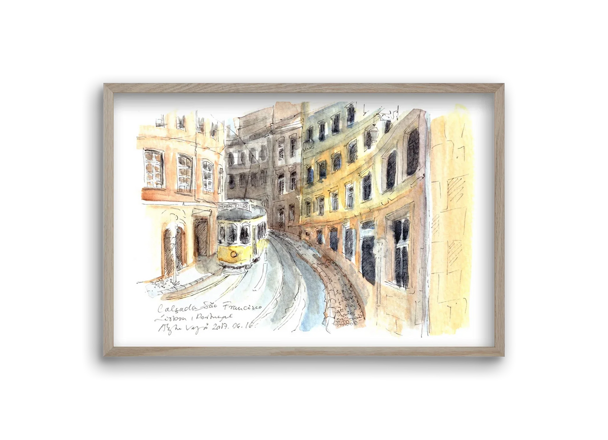 LISBON AQUARELLE NO.21 - artbridge