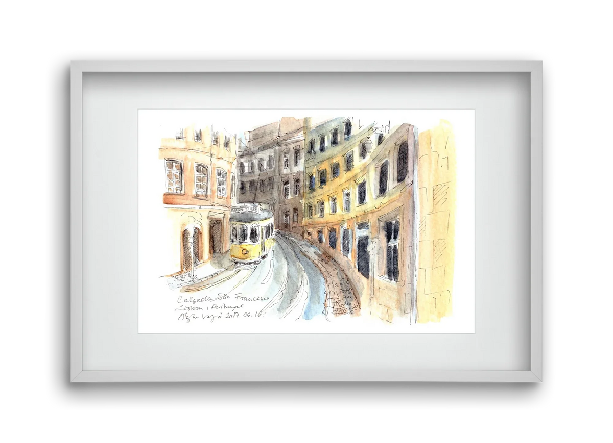 LISBON AQUARELLE NO.21 - artbridge