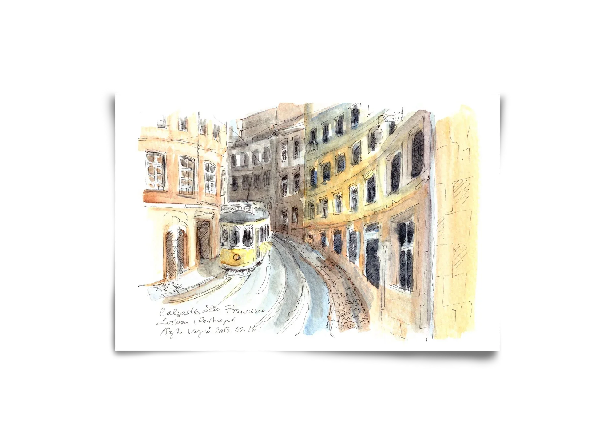 LISBON AQUARELLE NO.21 - artbridge