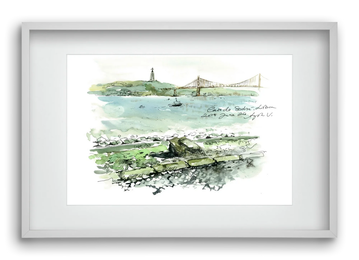 LISBON AQUARELLE NO.23 - artbridge