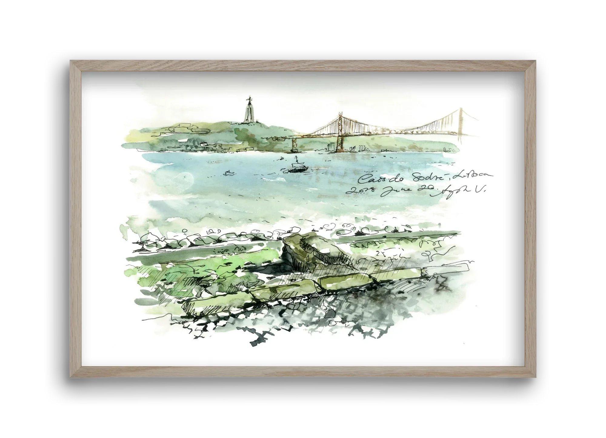 LISBON AQUARELLE NO.23 - artbridge
