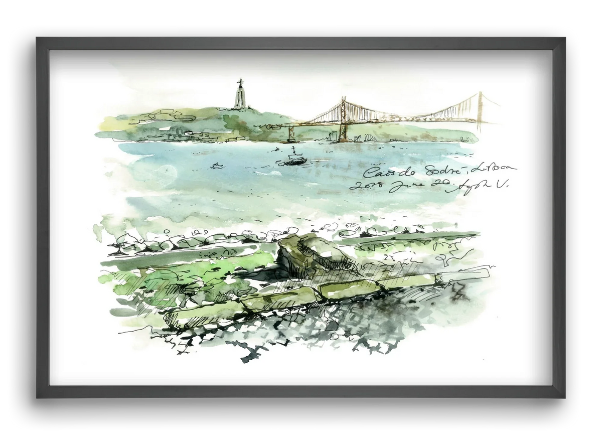LISBON AQUARELLE NO.23 - artbridge