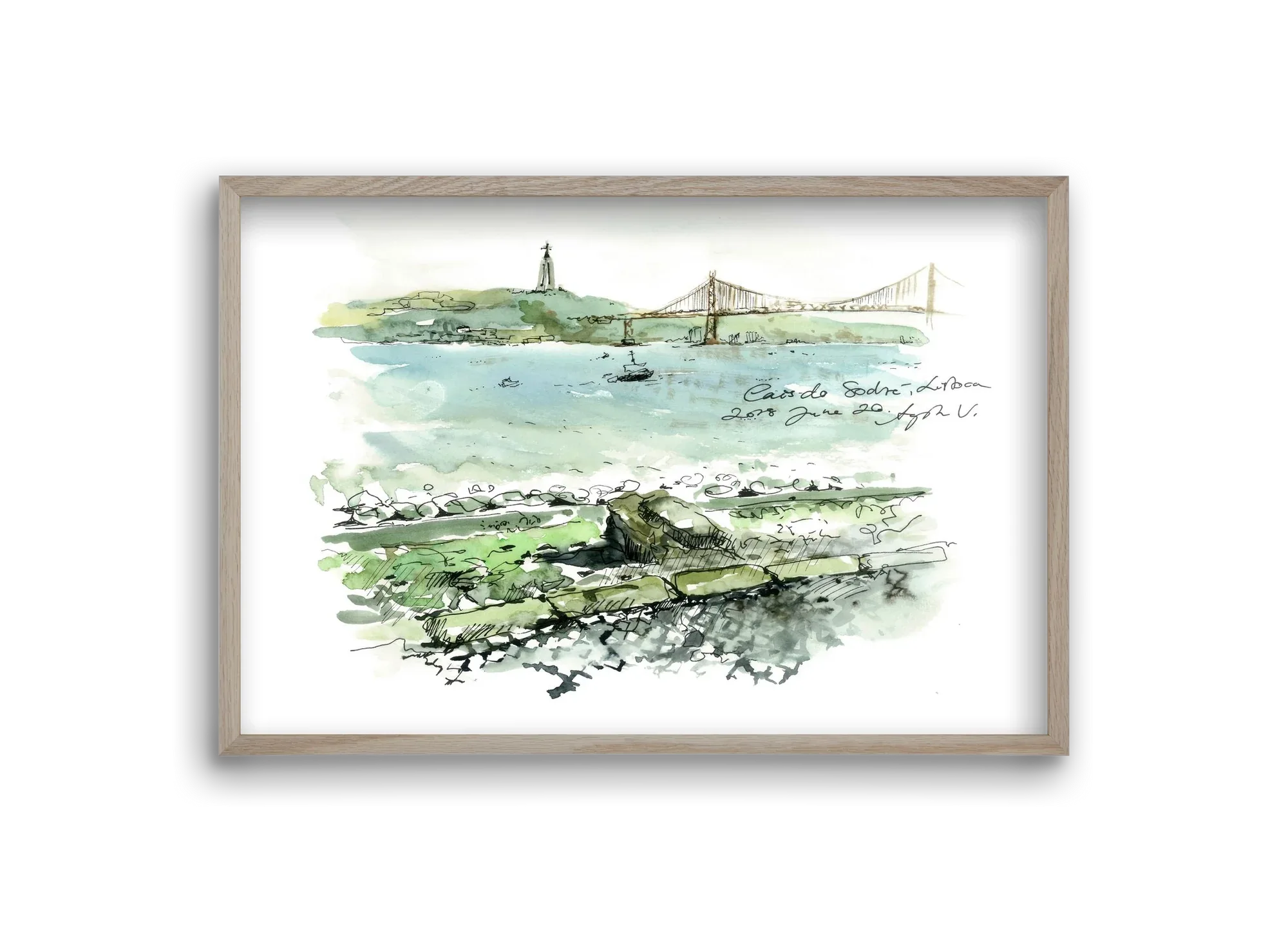 LISBON AQUARELLE NO.23 - artbridge