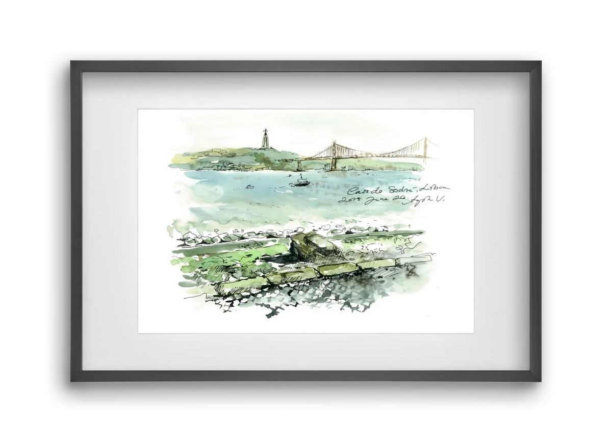 LISBON AQUARELLE NO.23 - artbridge