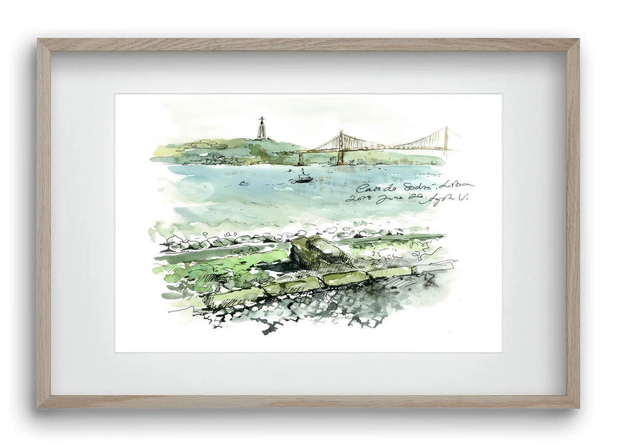 LISBON AQUARELLE NO.23 - artbridge