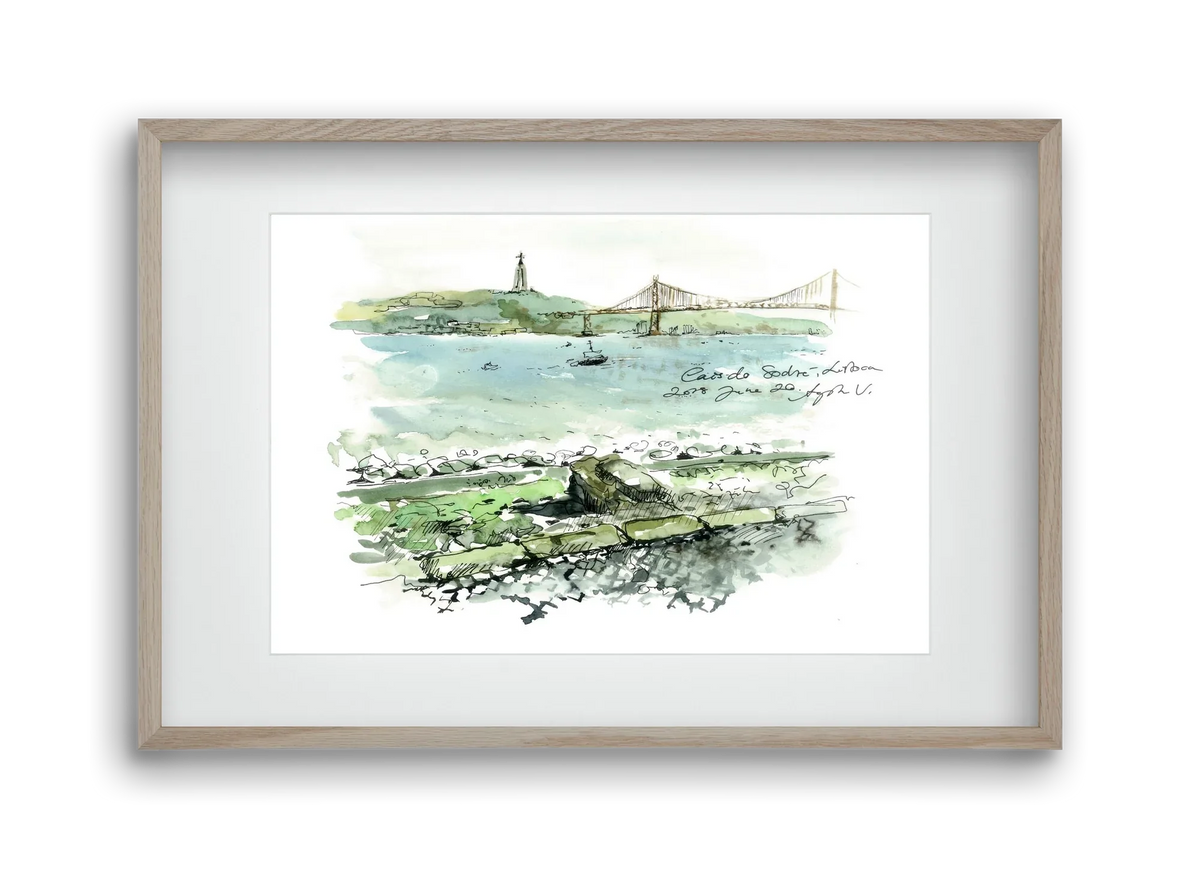 LISBON AQUARELLE NO.23 - artbridge
