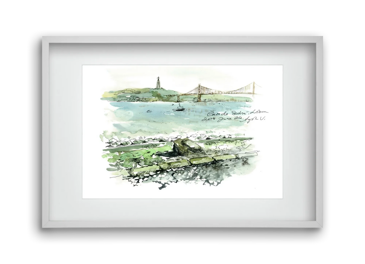 LISBON AQUARELLE NO.23 - artbridge