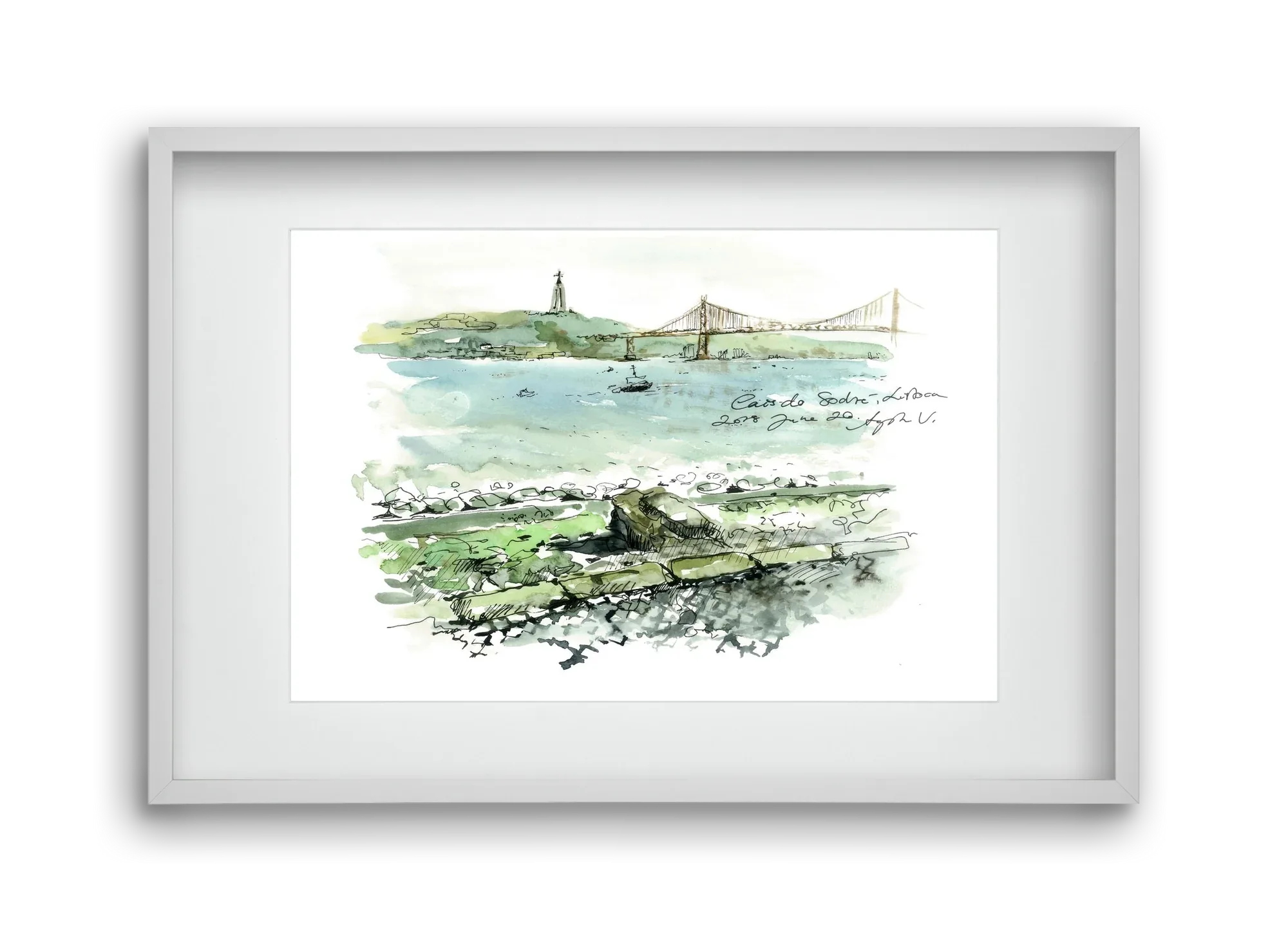 LISBON AQUARELLE NO.23 - artbridge