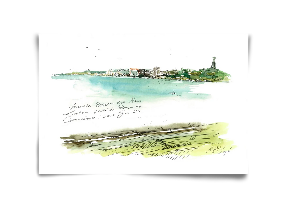 LISBON AQUARELLE NO.24 - artbridge