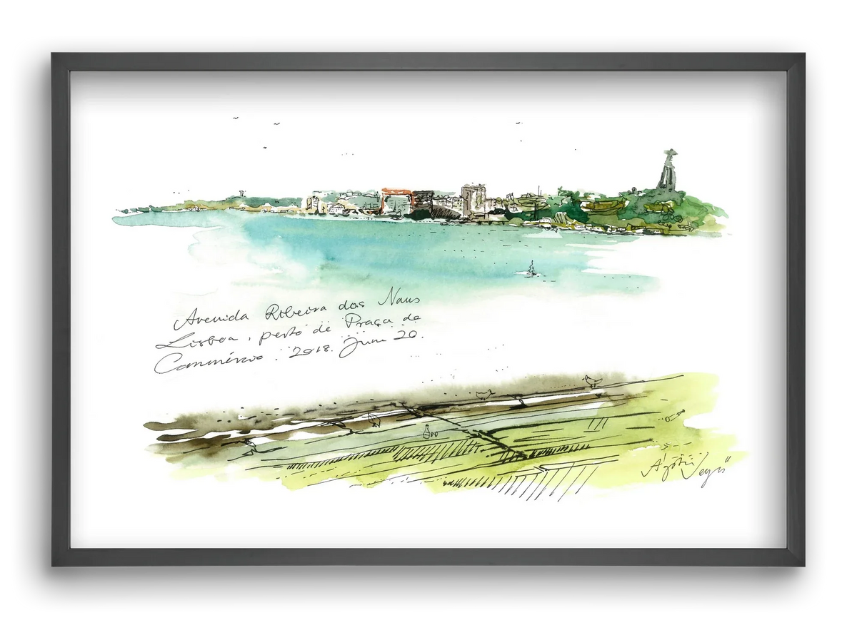 LISBON AQUARELLE NO.24 - artbridge