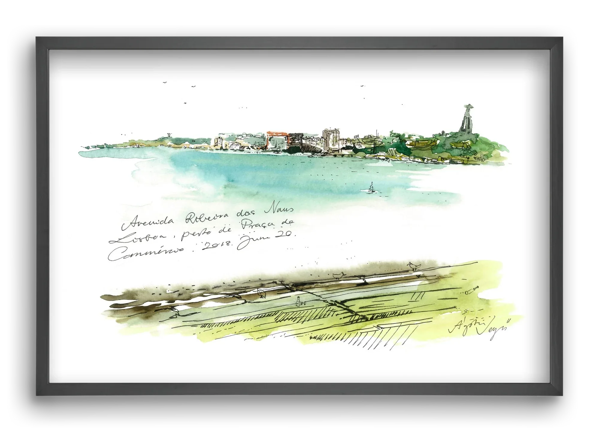 LISBON AQUARELLE NO.24 - artbridge