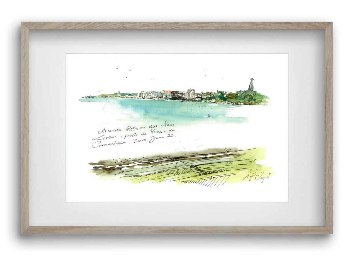 LISBON AQUARELLE NO.24 - artbridge