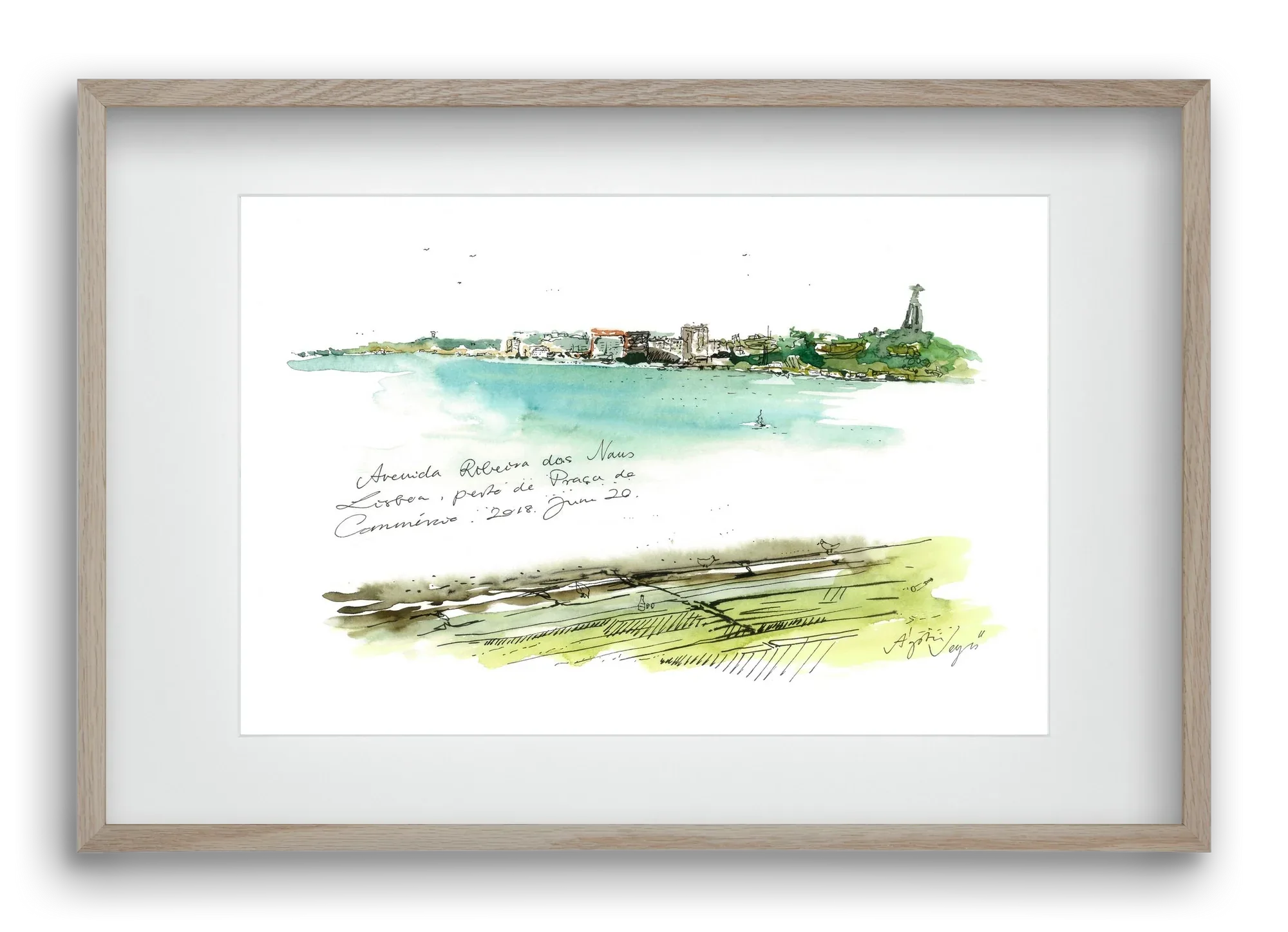 LISBON AQUARELLE NO.24 - artbridge