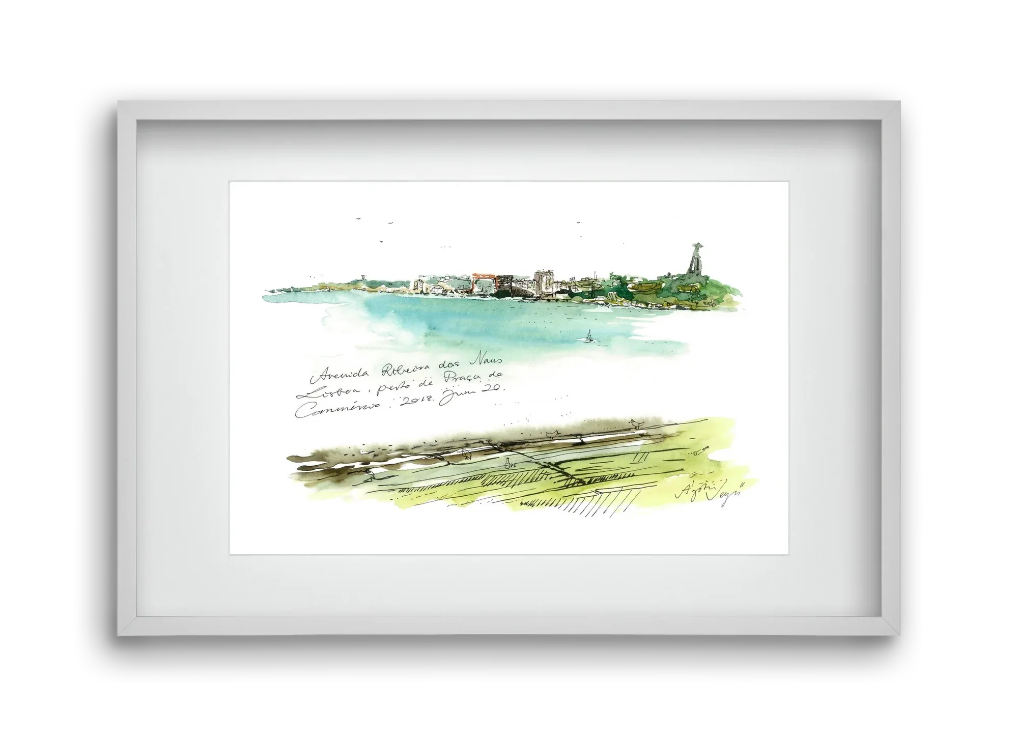 LISBON AQUARELLE NO.24 - artbridge