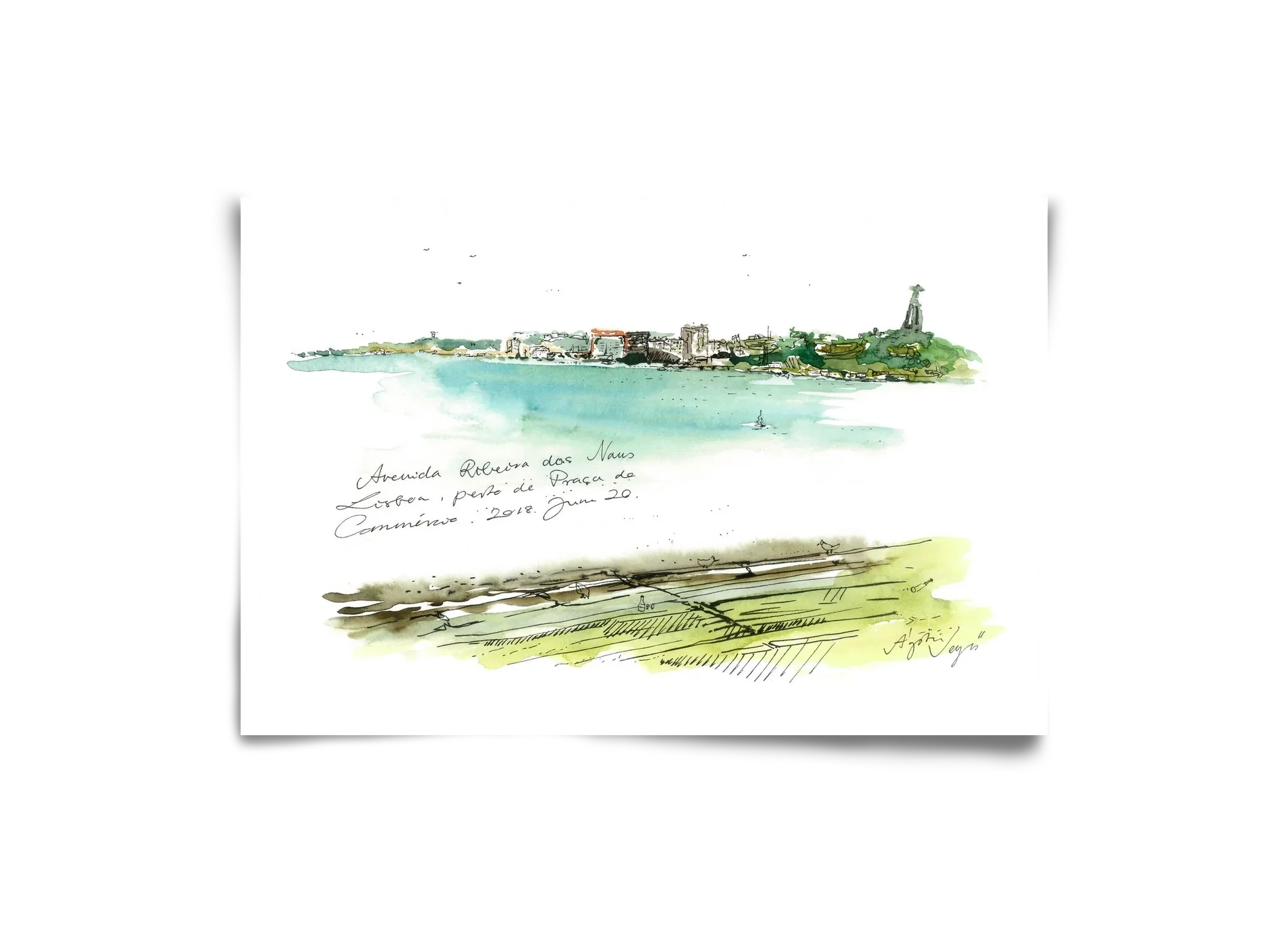 LISBON AQUARELLE NO.24 - artbridge