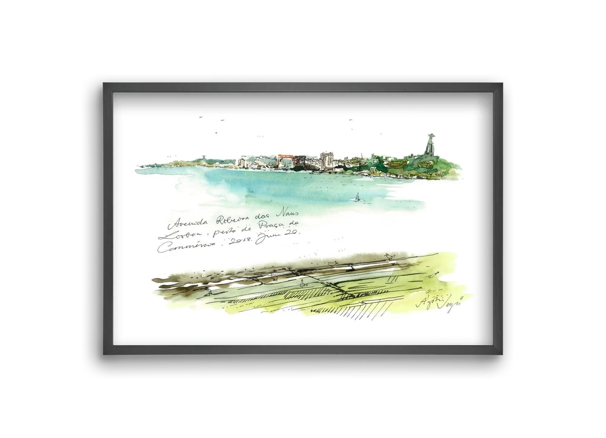LISBON AQUARELLE NO.24 - artbridge