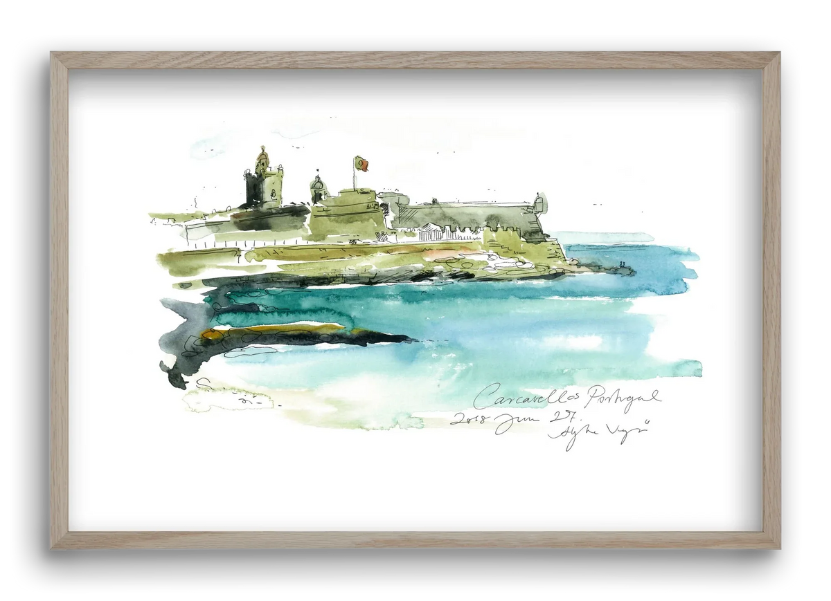 LISBON AQUARELLE NO.25 - artbridge