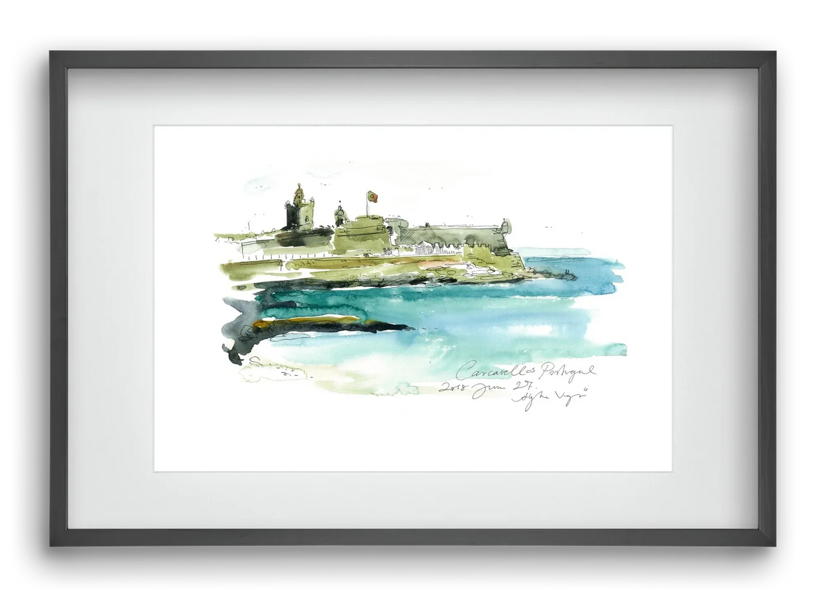 LISBON AQUARELLE NO.25 - artbridge