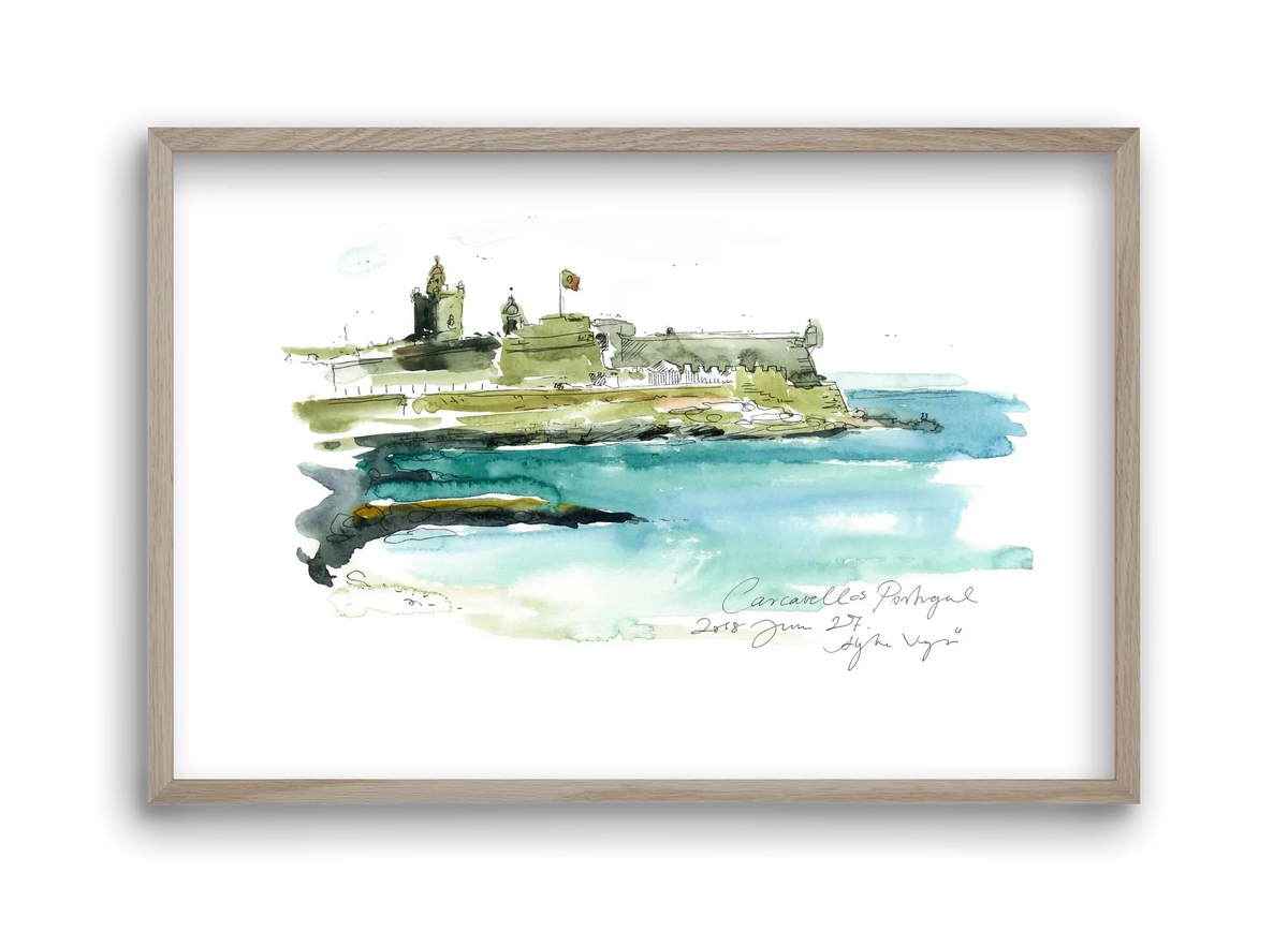 LISBON AQUARELLE NO.25 - artbridge