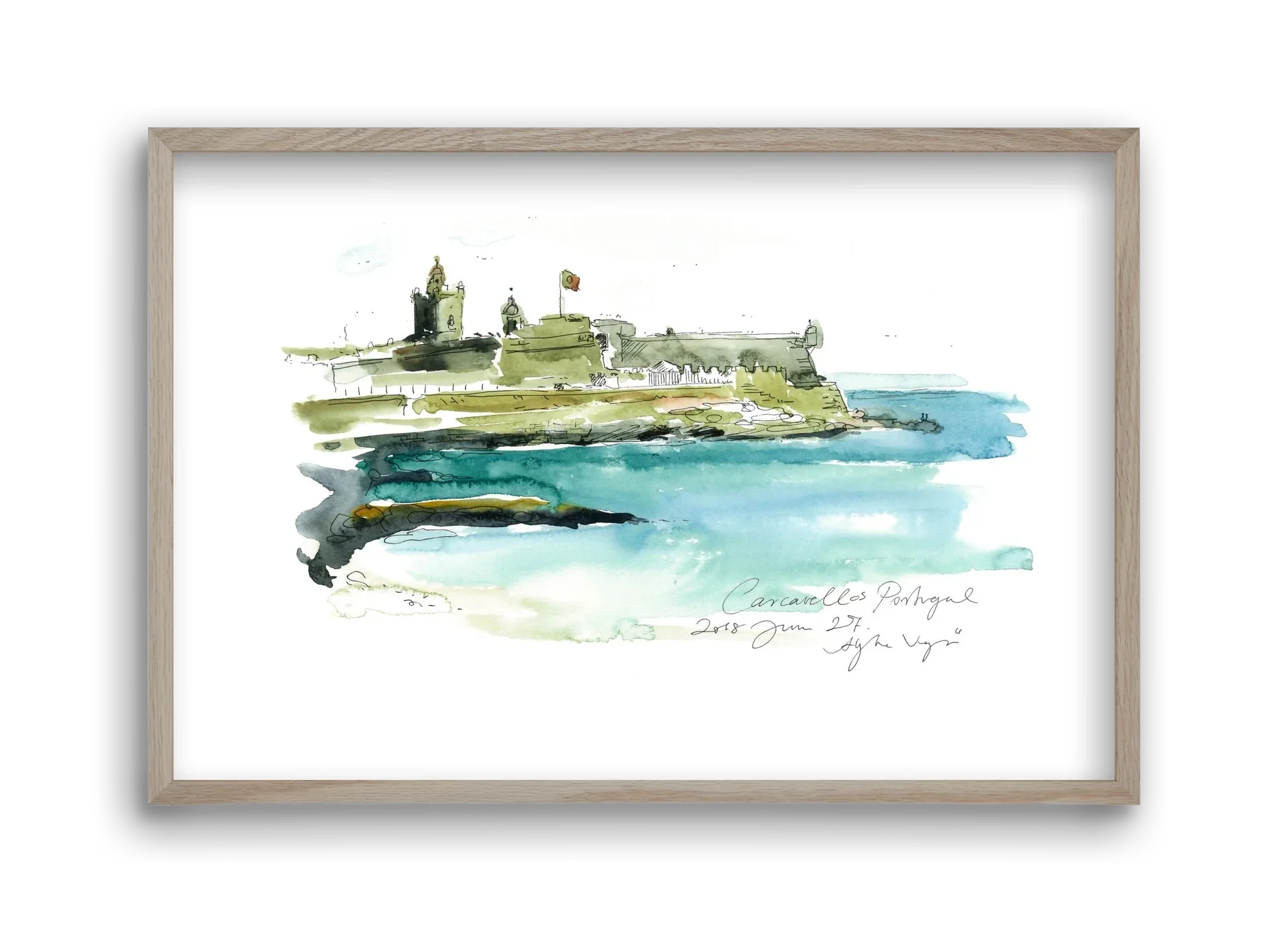 LISBON AQUARELLE NO.25 - artbridge