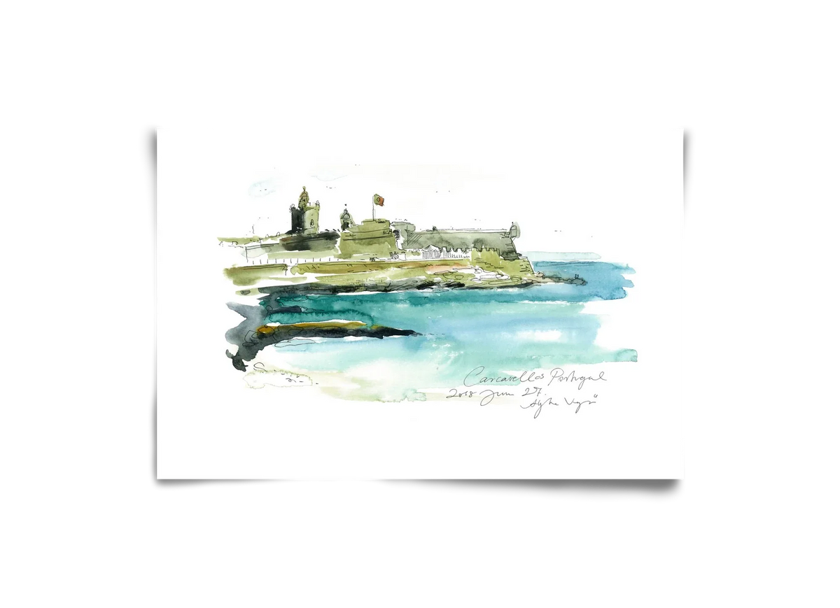 LISBON AQUARELLE NO.25 - artbridge