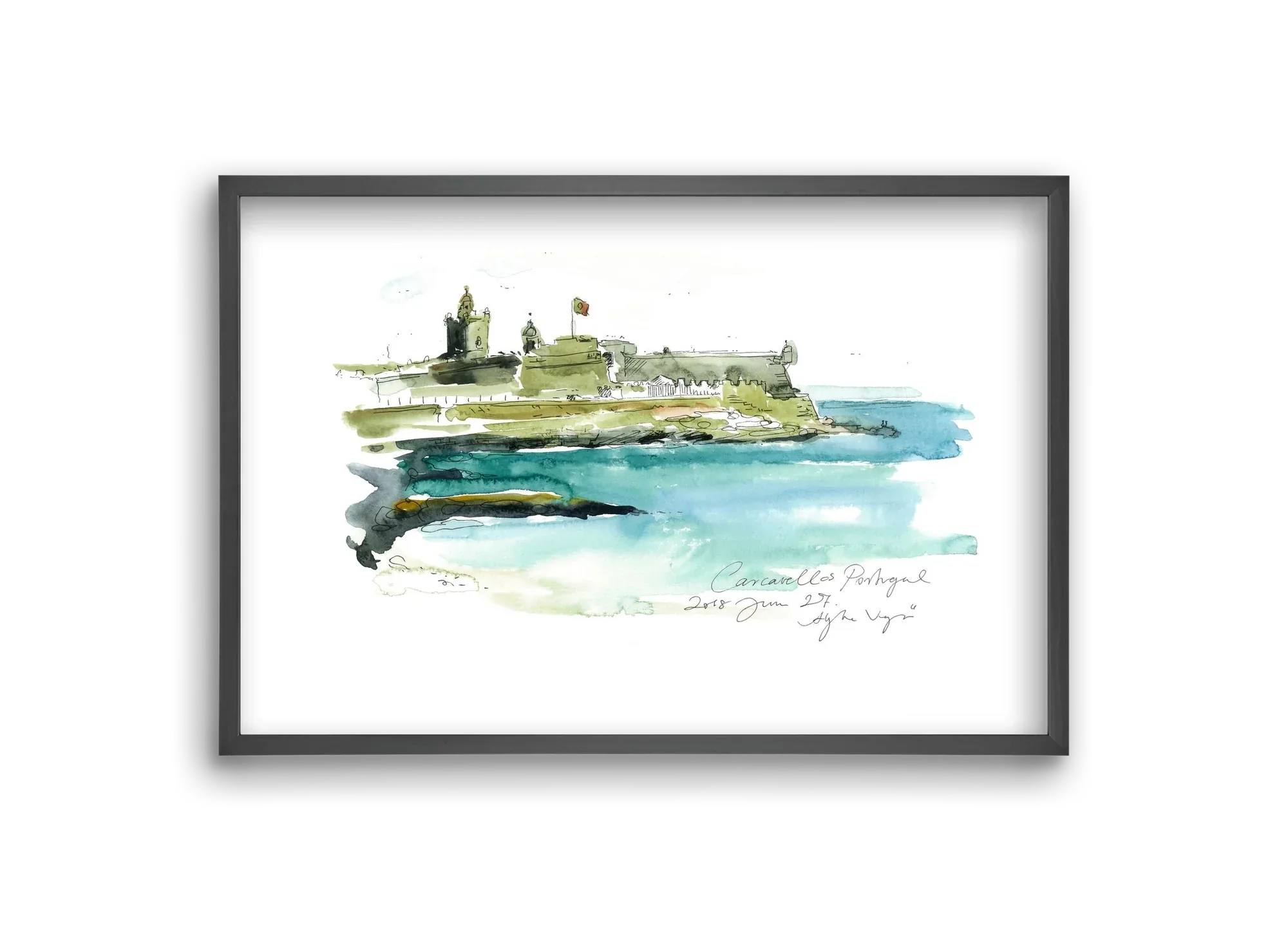 LISBON AQUARELLE NO.25 - artbridge