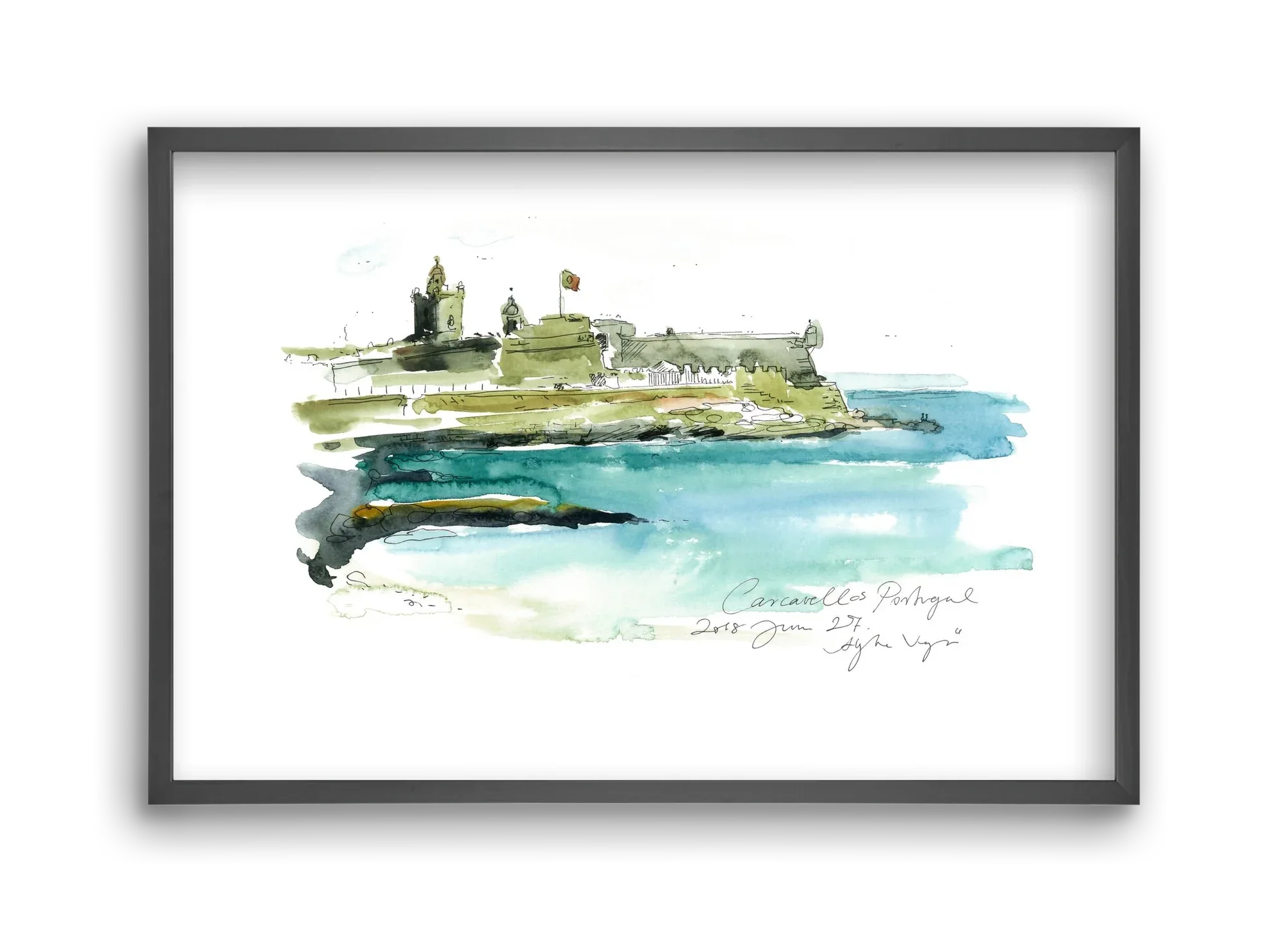 LISBON AQUARELLE NO.25 - artbridge