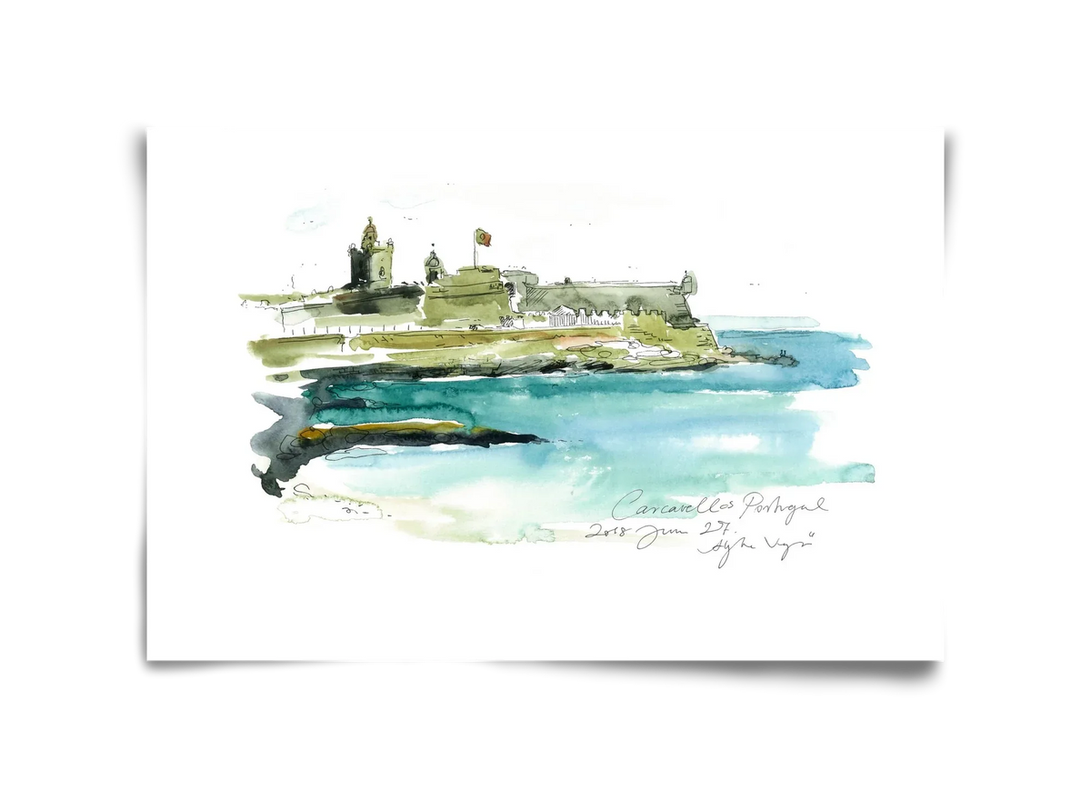 LISBON AQUARELLE NO.25 - artbridge