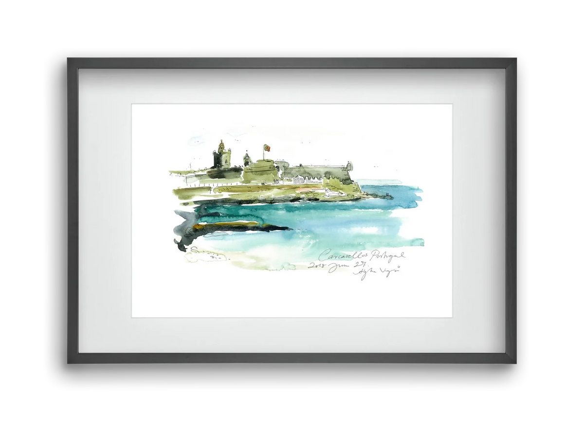 LISBON AQUARELLE NO.25 - artbridge