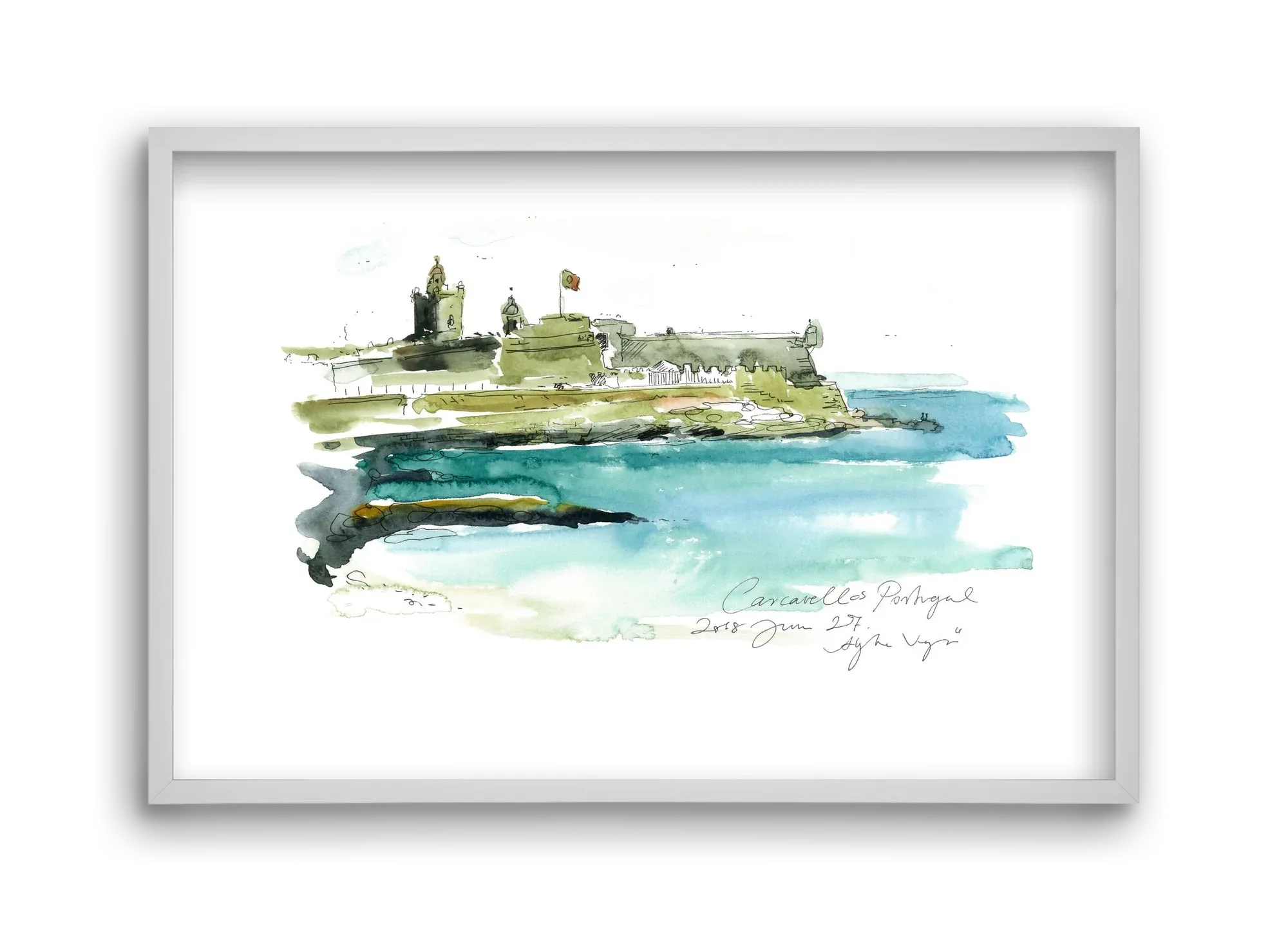 LISBON AQUARELLE NO.25 - artbridge