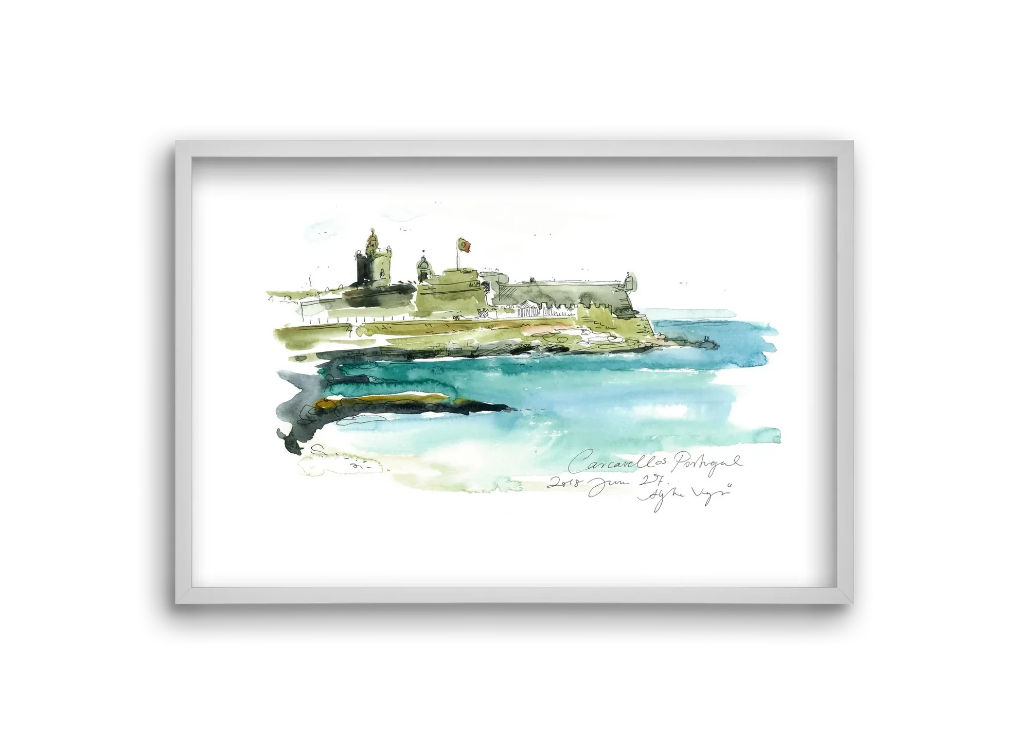 LISBON AQUARELLE NO.25 - artbridge
