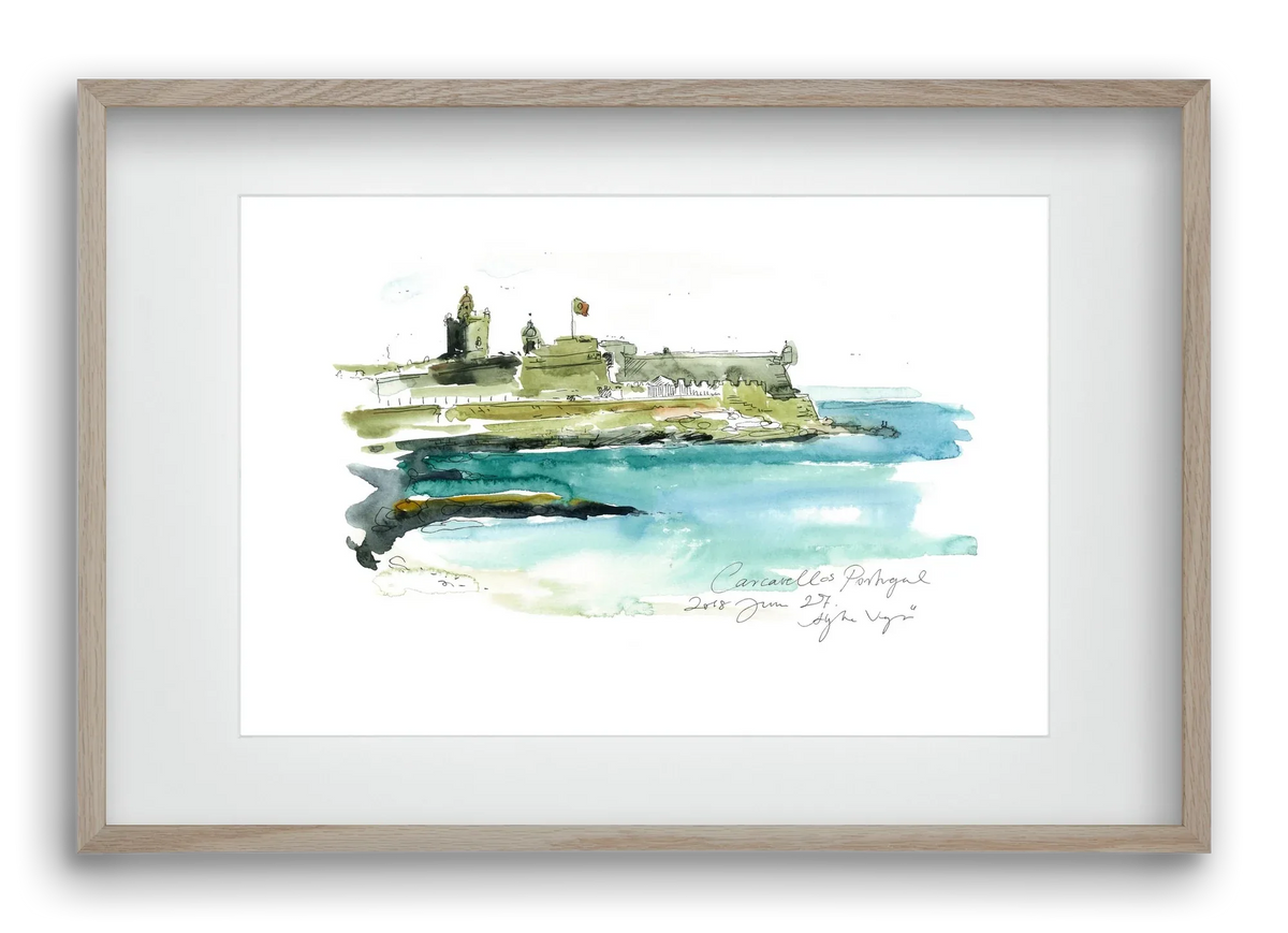 LISBON AQUARELLE NO.25 - artbridge