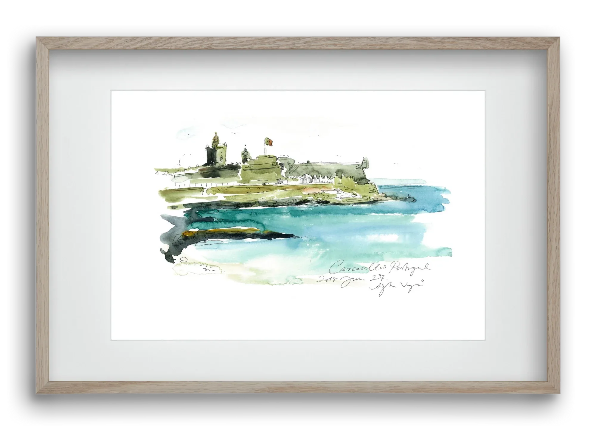 LISBON AQUARELLE NO.25 - artbridge