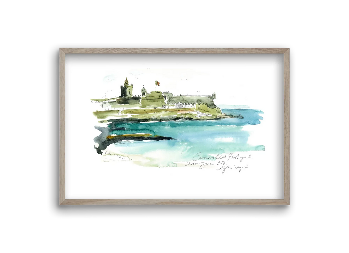 LISBON AQUARELLE NO.25 - artbridge