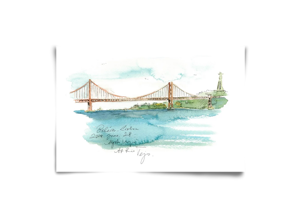 LISBON AQUARELLE NO.26 - artbridge