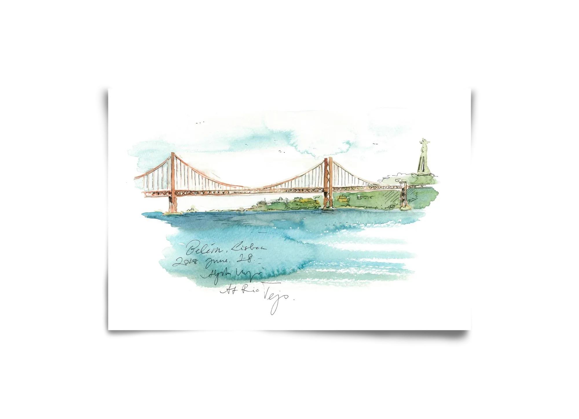 LISBON AQUARELLE NO.26 - artbridge