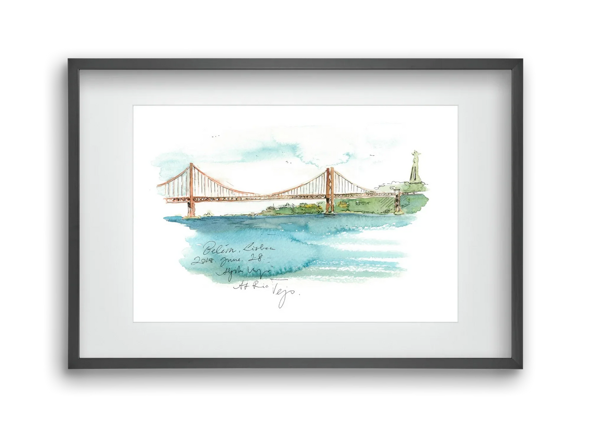 LISBON AQUARELLE NO.26 - artbridge