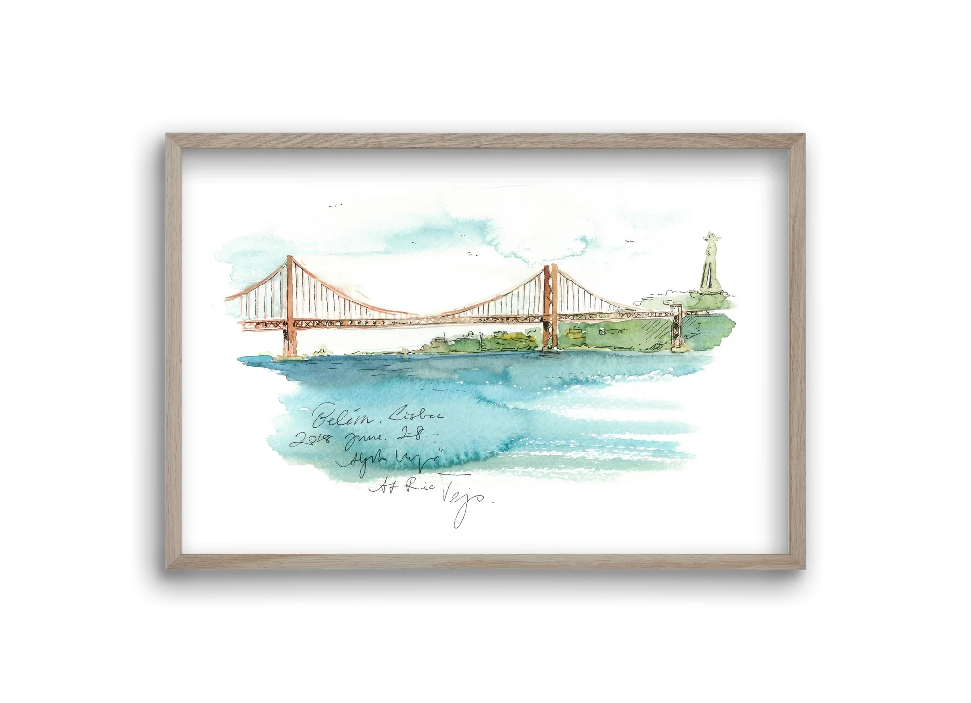 LISBON AQUARELLE NO.26 - artbridge