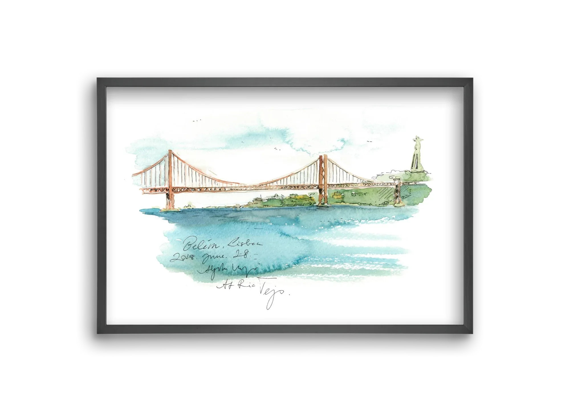 LISBON AQUARELLE NO.26 - artbridge