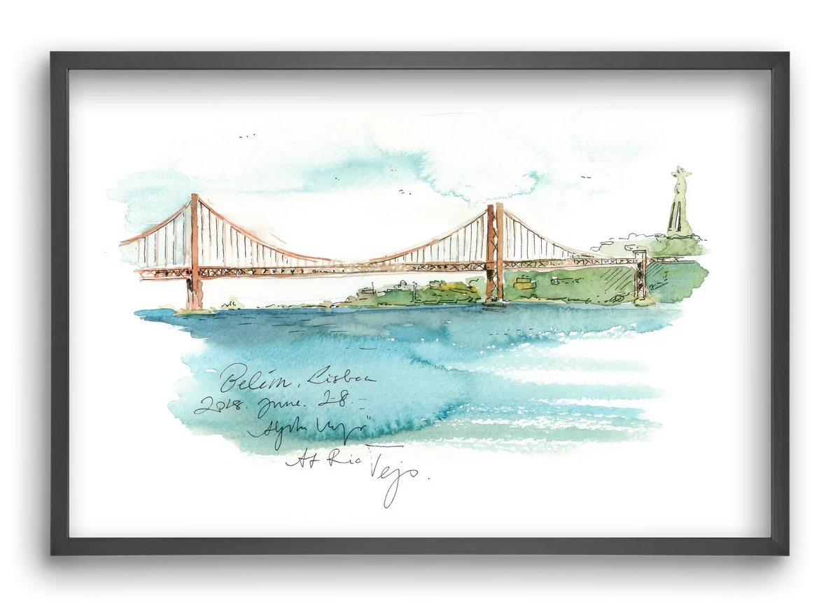 LISBON AQUARELLE NO.26 - artbridge