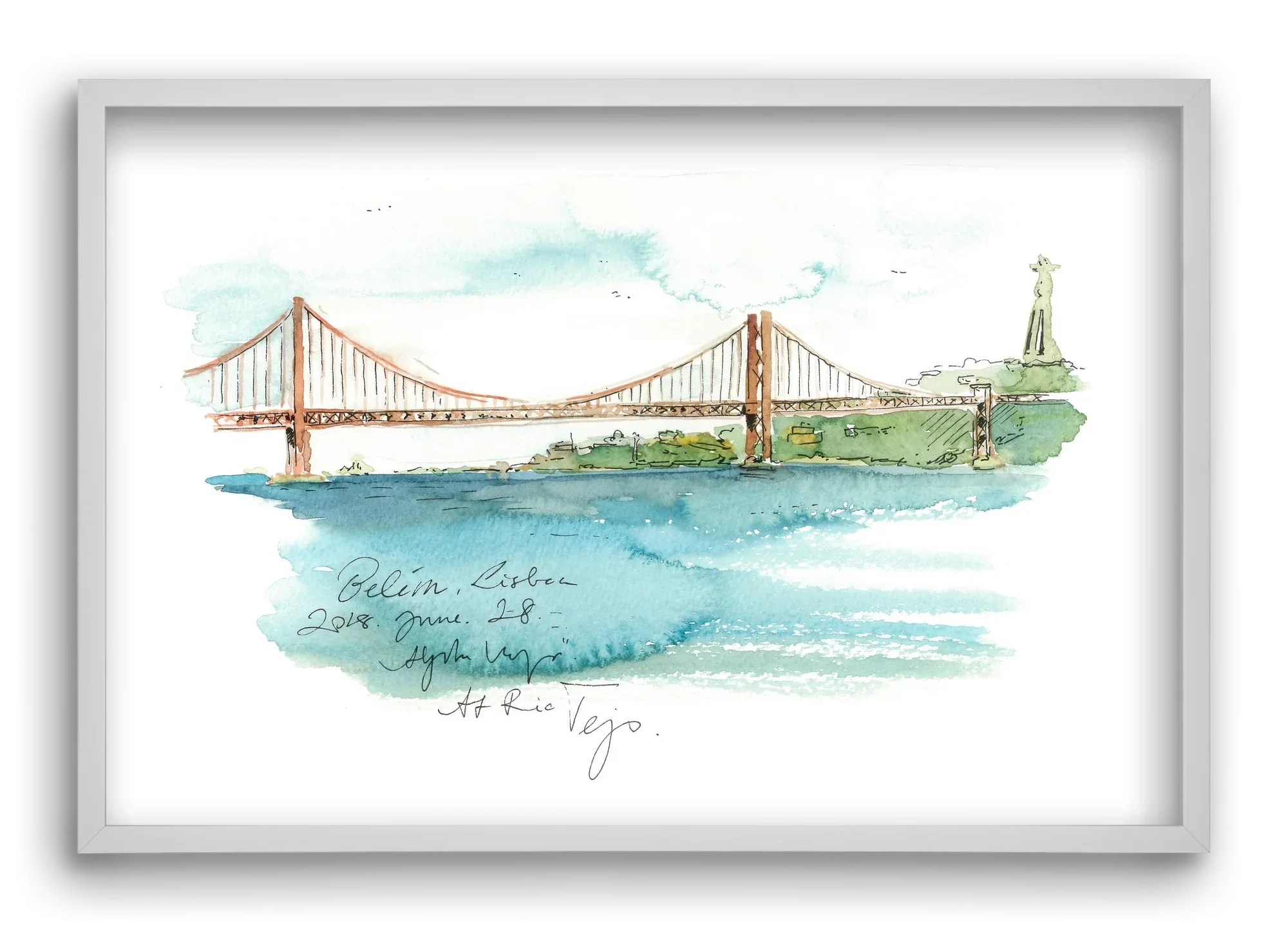 LISBON AQUARELLE NO.26 - artbridge