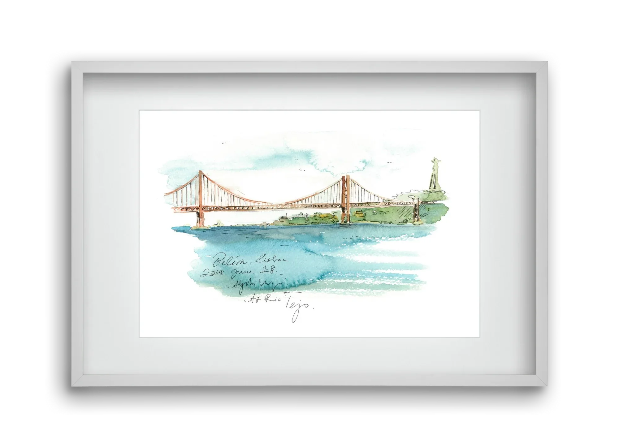 LISBON AQUARELLE NO.26 - artbridge