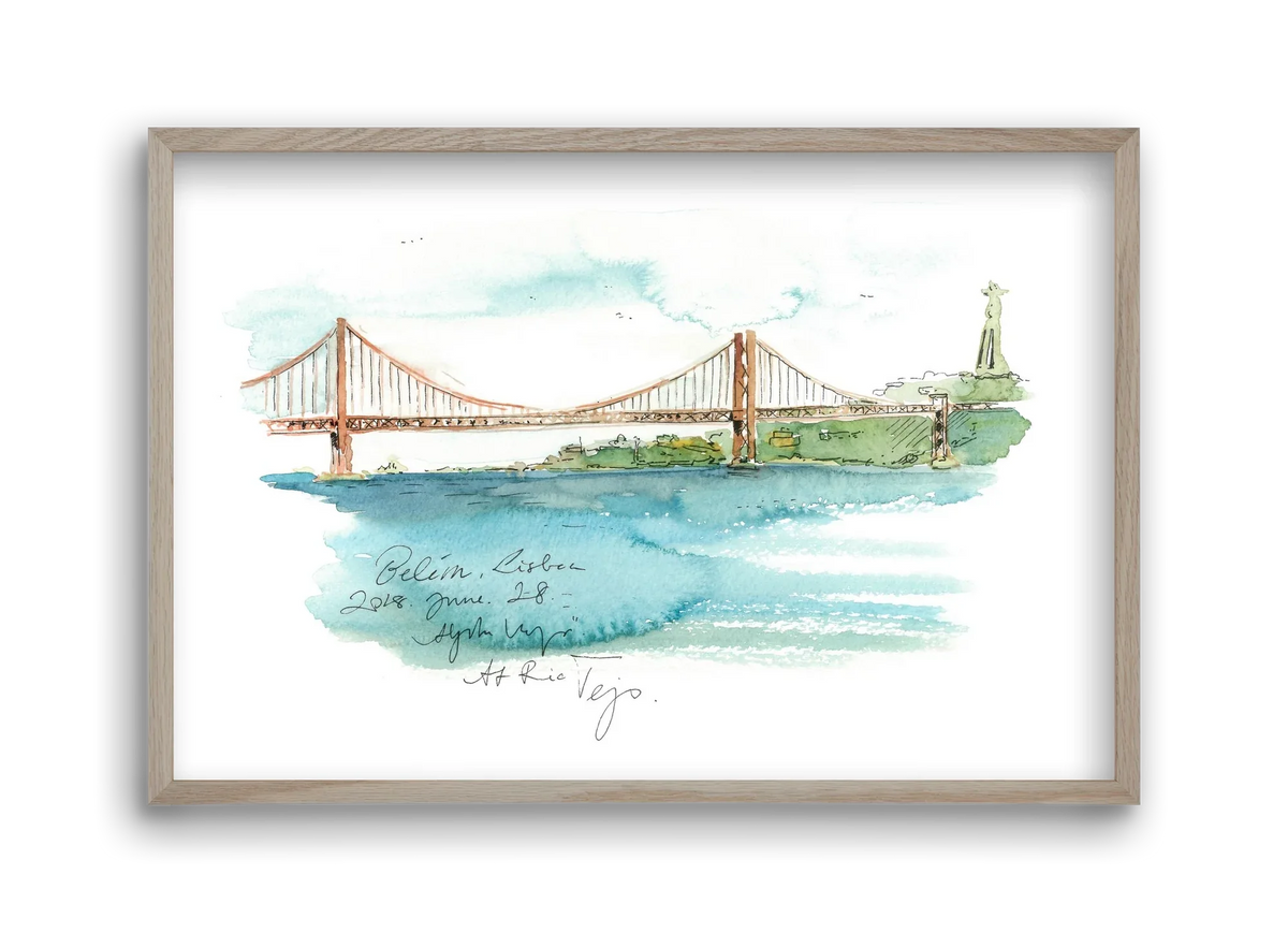 LISBON AQUARELLE NO.26 - artbridge